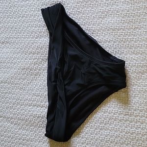 Womens Athleta black swim bottom. Sz-Sm